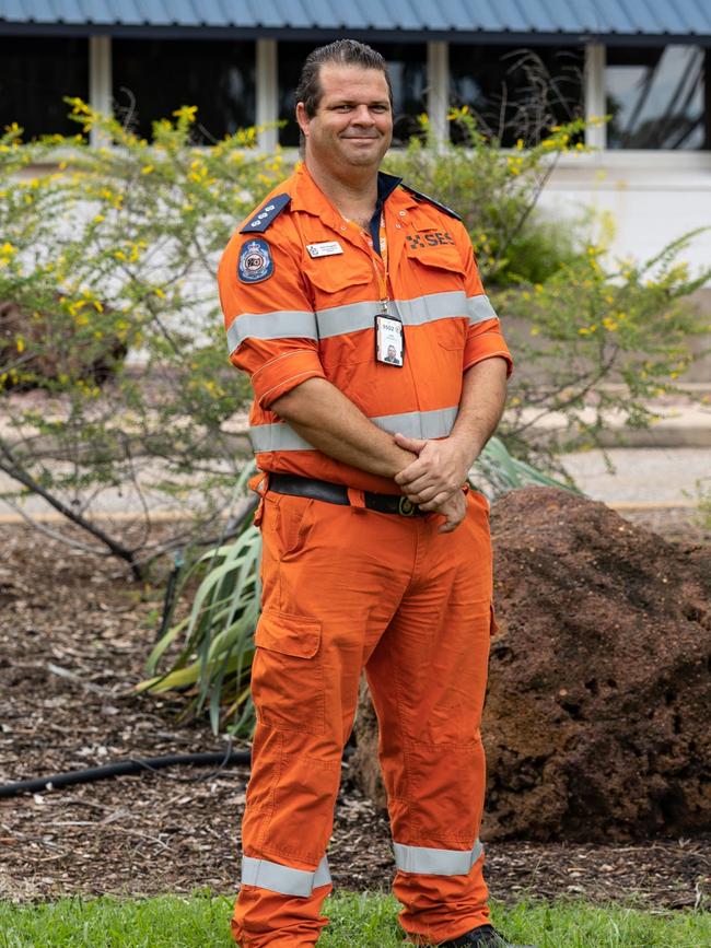 Seth Dugdell received an Emergency Services Medal. Picture: Supplied