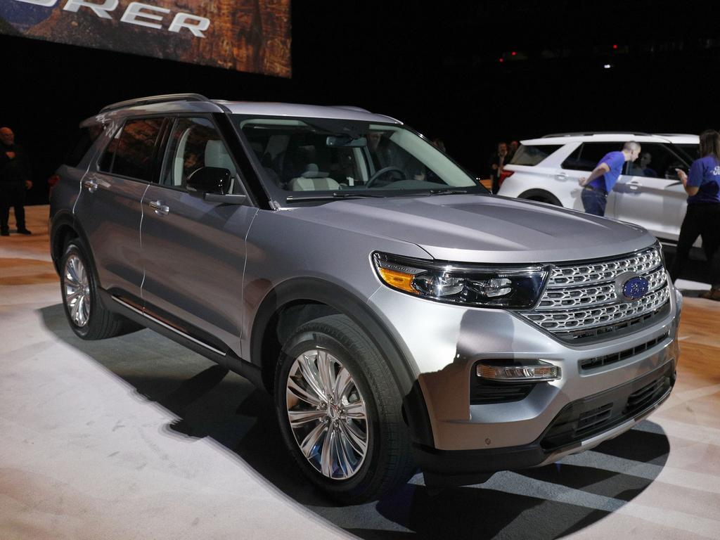 Production of the Ford Explorer was temporarily halted. Picture: Getty