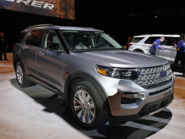 Production of the Ford Explorer was temporarily halted. Picture: Getty