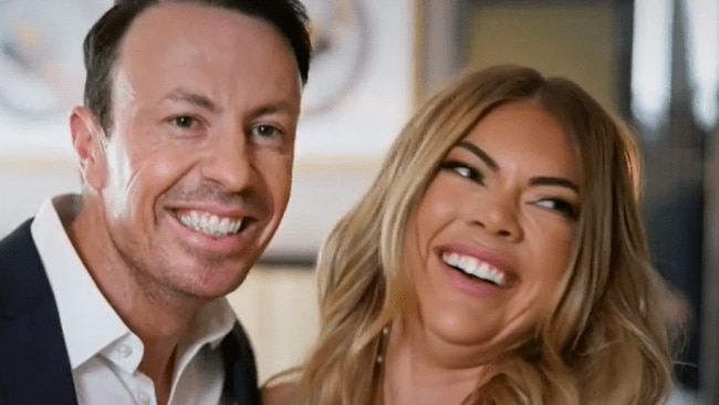 The comment has since been deleted, with one fan claiming Jacqui removed it ten minutes after they pointed it out. Picture: Nine Network/MAFS
