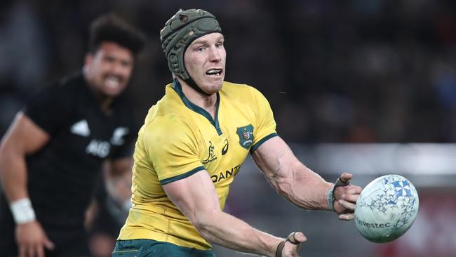 David Pocock put in another quality shift for the Wallabies. Picture: Getty Images