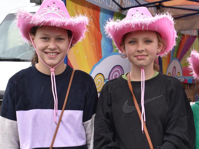 From left to right: Lara Stewart, Lexi Boyle, Layne Godfrey and Lily Bickery having a great time at the show.