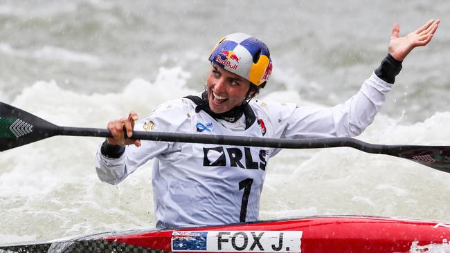 Australian paddler Jessica Fox is chasing a slice of history. Picture: Supplied