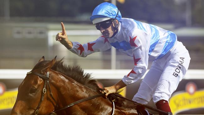 With a strong book of rides, Hugh Bowman can be take out the TAB Jockey Challenge at Canterbury. Picture: Getty Images