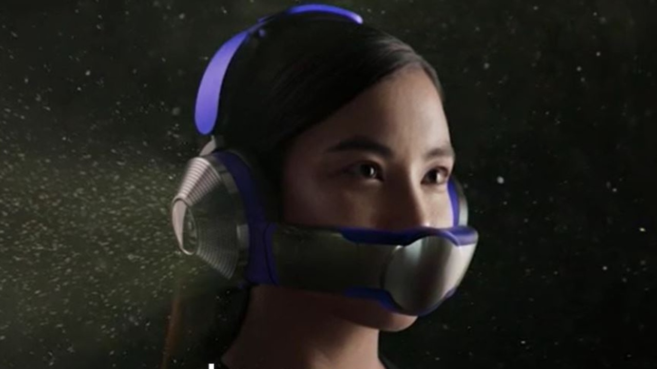 The Dyson Zone headphones and air purifier. Chic.