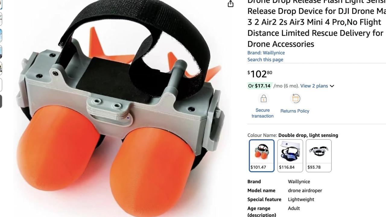 Experts warn of ‘emerging threat’ as dangerous equipment is being sold to Australians via global online platforms. Picture: Supplied