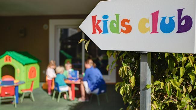 Kids club at holiday resort credit: Getty Images