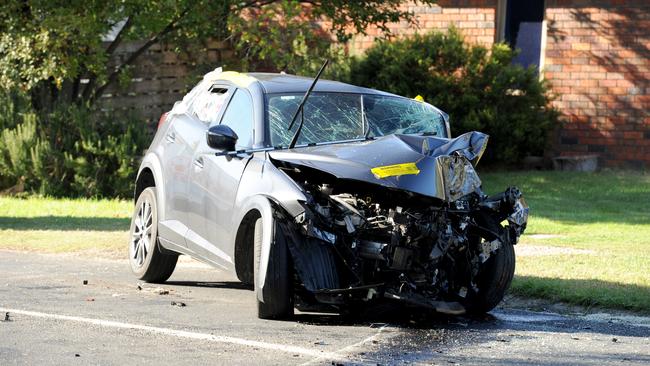 Brandon Phongthaihong did not appear in court today charged over Friday’s fatal car crash at Tootgarook. Picture: Andrew Henshaw