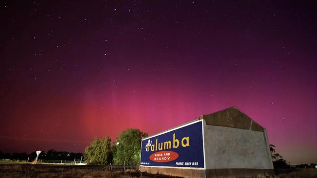 Aurora australis from Kapunda. Picture: Earl Jay Kalleske