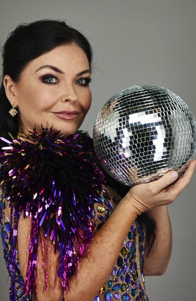 Schapelle Corby with a mirrorball