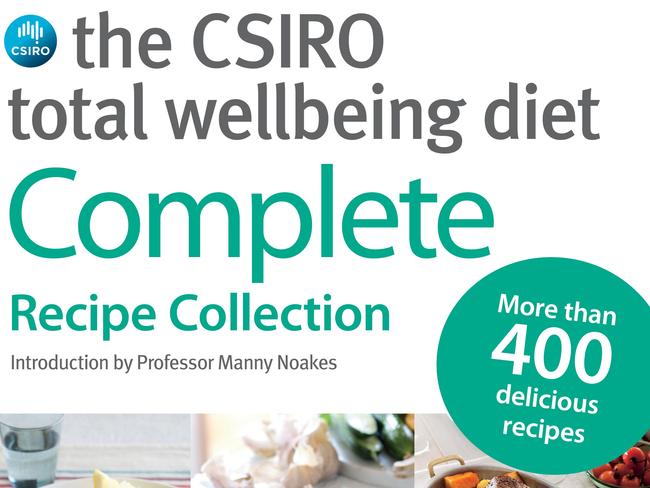 Book cover of the CSIRO Complete Recipe Collection. For Daniela Ongaro. Supplied