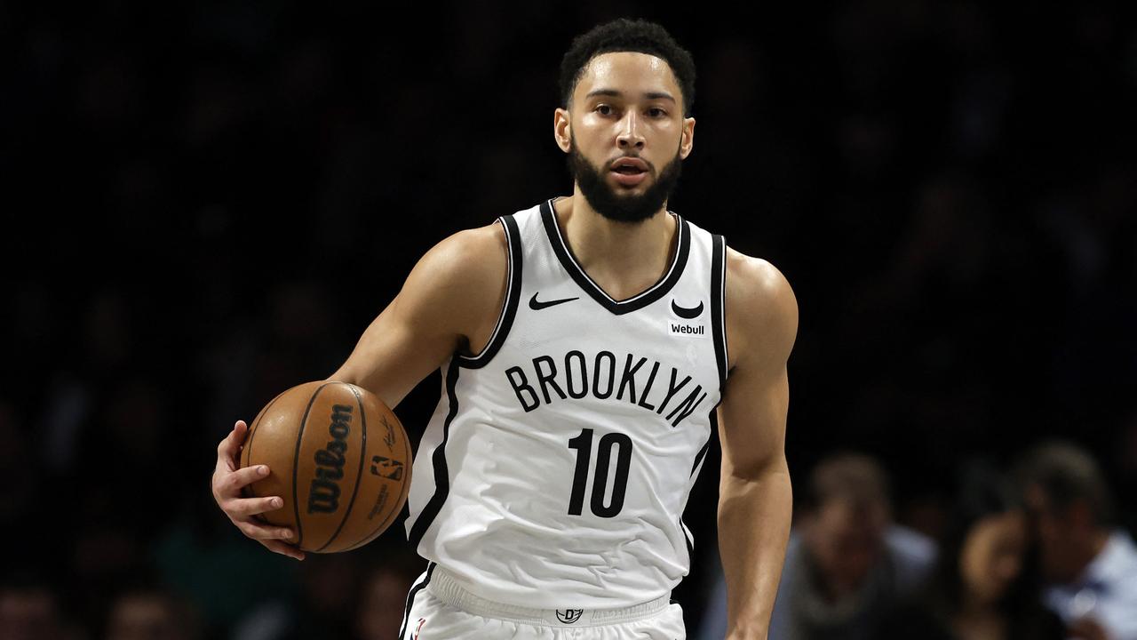 Ben Simmons has a mixed outing. Sarah Stier/Getty Images/AFP