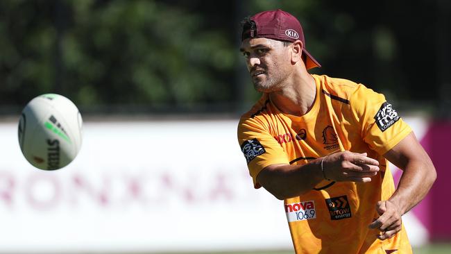Karmichael Hunt is in line for his first NRL game since 2009. Picture: Liam Kidston