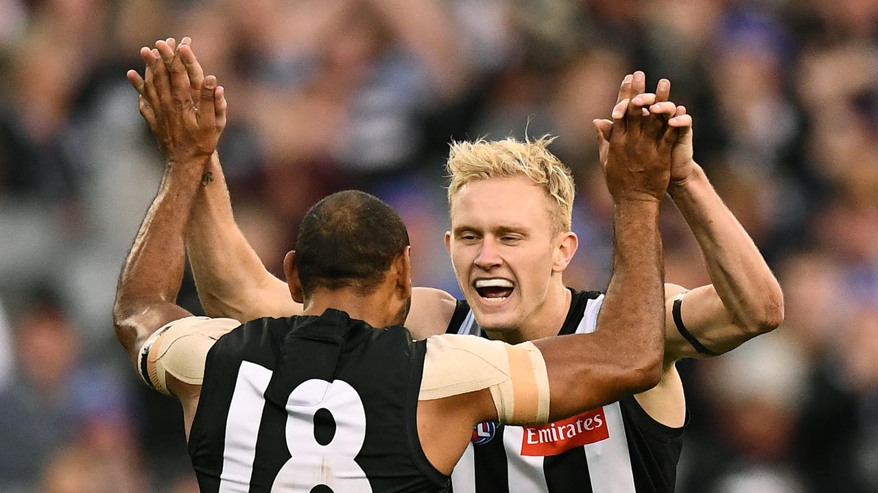 The AFL and Collingwood is reportedly looking at a betting irregularity allegedly involving Collingwood’s Jaidyn Stephenson. Photo: Quinn Rooney/Getty Images.