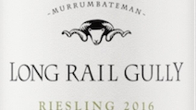 Long Rail Gully Murrumbateman Riesling 2016 ($22).