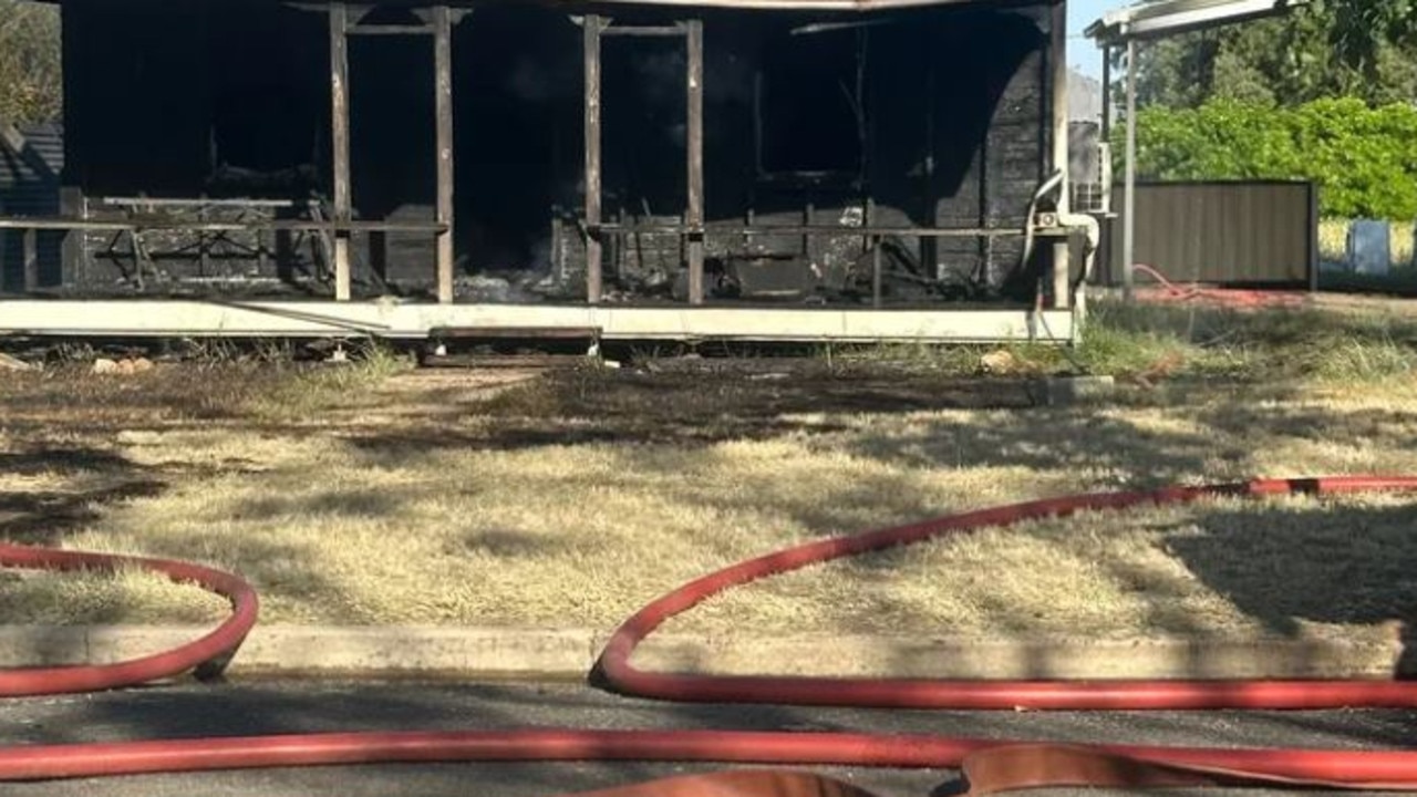 A fundraiser has been set up for the occupants of a home in Spencer St, Roma whose belongings perished in a fire Thursday afternoon. Photo: GoFundMe