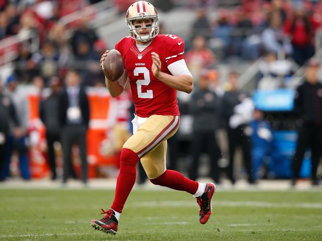 San Francisco quarterback Blaine Gabbert.