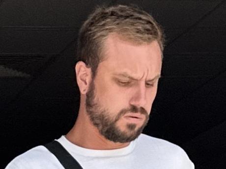 Nathan David Miller leaving Maroochydore Magistrates Court on February 20, 2025. Picture: Sam Turner