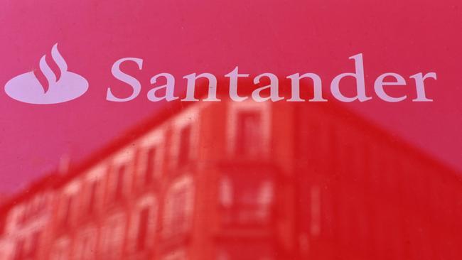 Spain’s Santander bank is cutting ties with coal. Picture: AFP