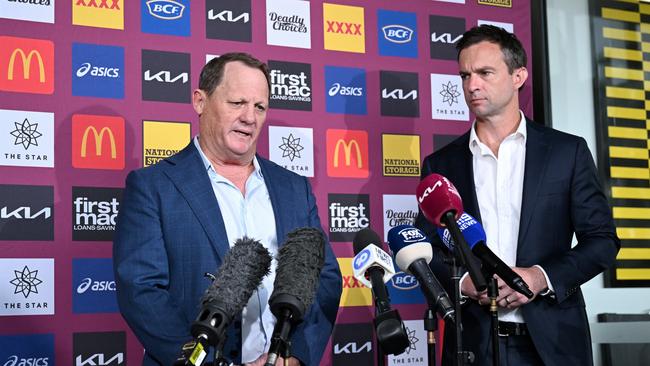 Kevin Walters and CEO Dave Donaghy. Photo by Bradley Kanaris/Getty Images.