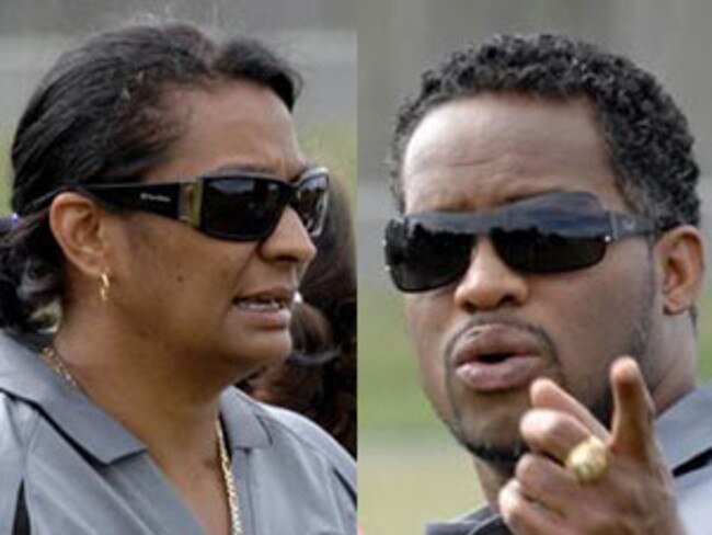 Ato Boldon (right) and Nova Peris.