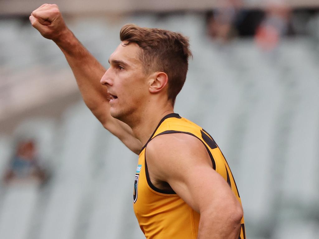 Greg Clark has been struck down by a shoulder injury. Picture: SANFL Image/David Mariuz