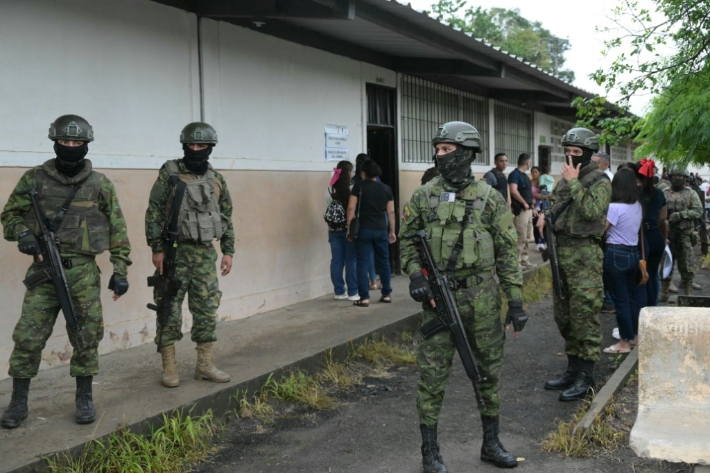 Violence-hit Ecuador chooses next president