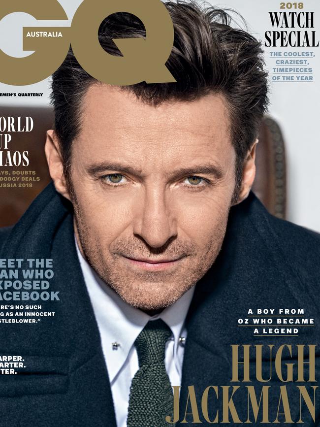 He is on cover of June’s issue of GQ magazine. Picture: Supplied