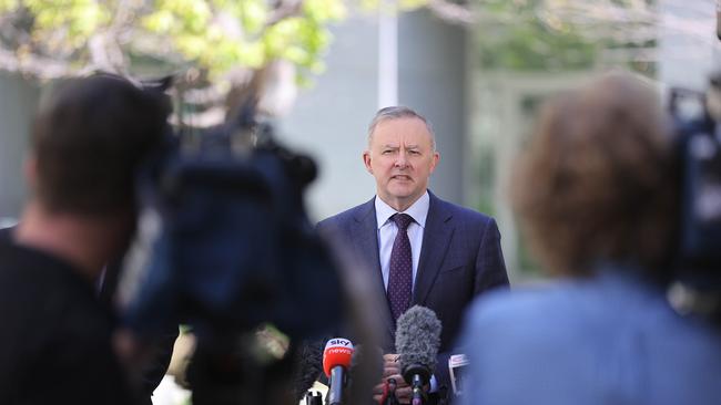 Anthony Albanese has referred embattled MP Anthony Byrne for investigation. Picture: Gary Ramage / NCA NewsWire