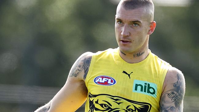 Tigers fans will be pumped to see Dustin Martin back fit and firing in their best 22. Photo by Michael Klein