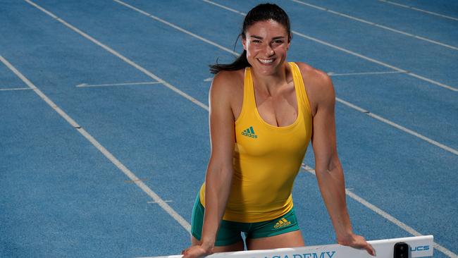 Michelle Jenneke is one of the best things Australian athletics has going for it. Picture: Adam Head