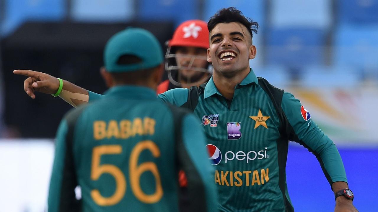Pakistan beat Hong Kong by eight wickets to start their Asia Cup in style.