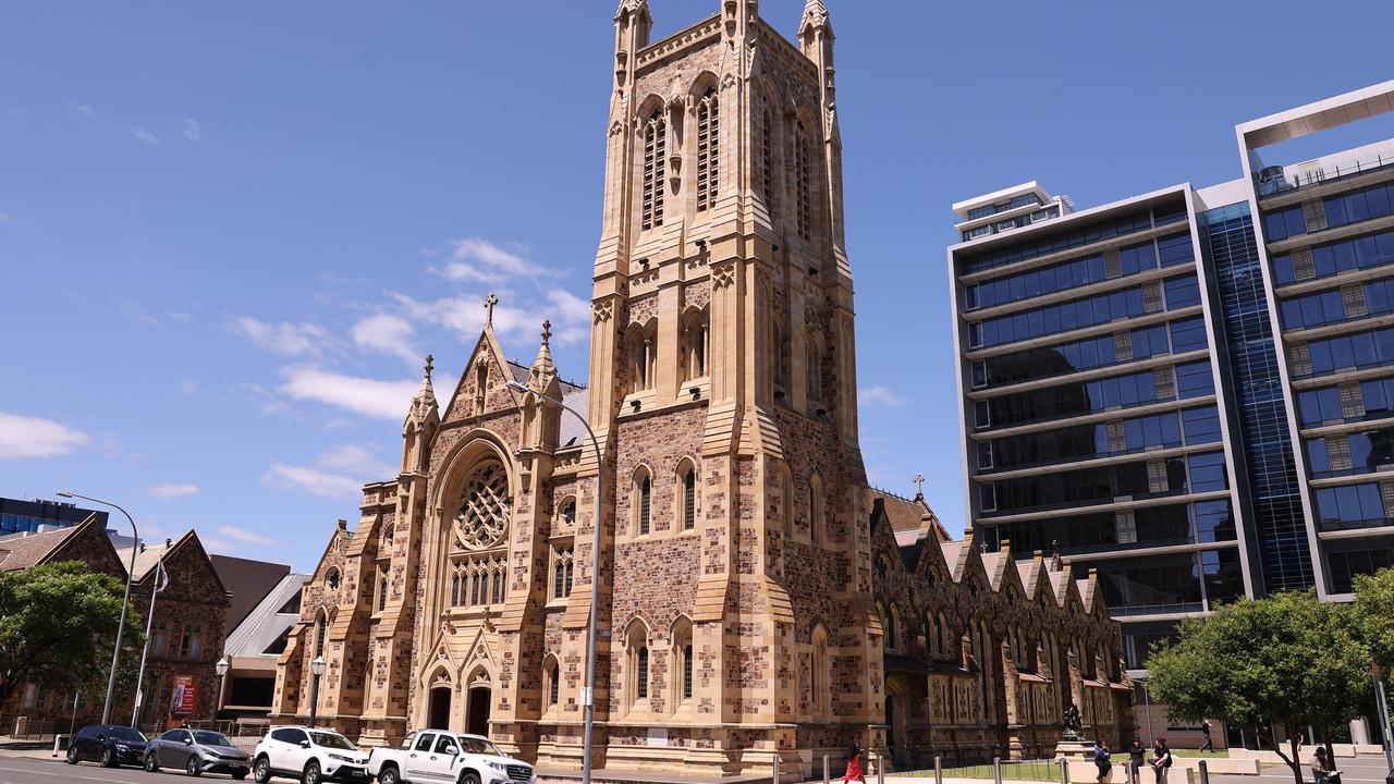 One of Adelaide’s most famous churches, St Francis Xavier Cathedral in Wakefield St. Picture: File