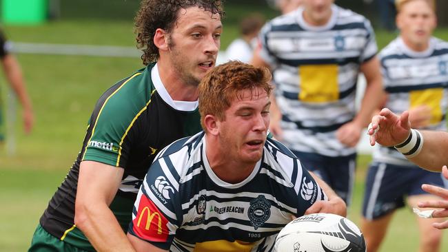 Brothers Jonte Connolly during the Colts 1 rugby union match between Brothers and Wests. Picture: Tertius Pickard