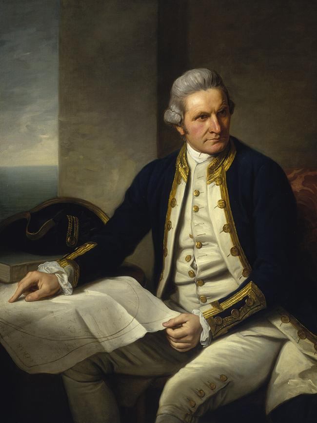 James Cook portrait by Nathaniel Dance. © National Maritime Museum, London