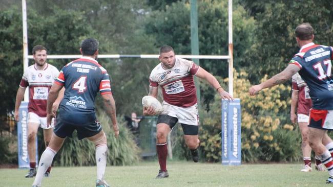 Macksville captain-coach David Lindsay has led from the front all season. Picture: supplied