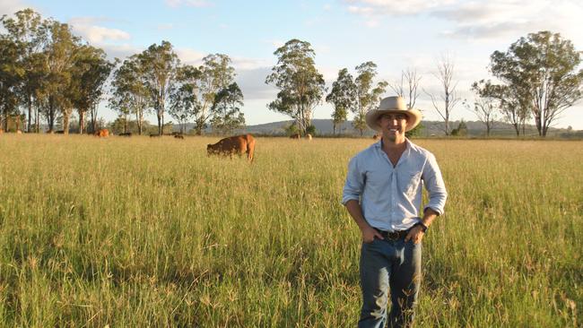 Cam Griffin, founder and operator at Binowee Family Grazing. PICTURE: Supplied