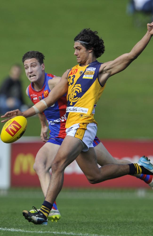 Tiger Shane McAdam had an excellent WA state combine. Picture: Justin Benson-Cooper