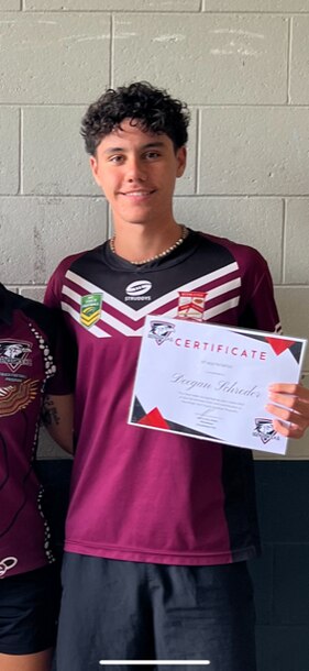 Beenleigh SHS’ Deegan Schroder.