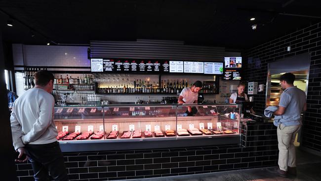 There’s a feast of meat on show at Richmond’s Macelleria. Picture: Rebecca Michael