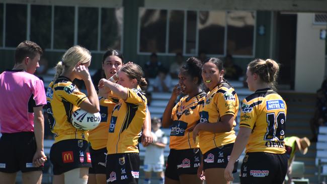 Harvey Norman under 19s game between the Ipswich Jets and Sunshine Coast Falcons. Saturday March 4, 2023. Picture, Nick Tucker.