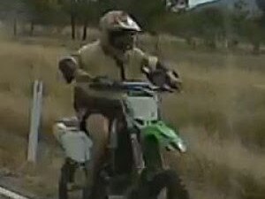 Police on the hunt to identify Collinsville motorbike rider