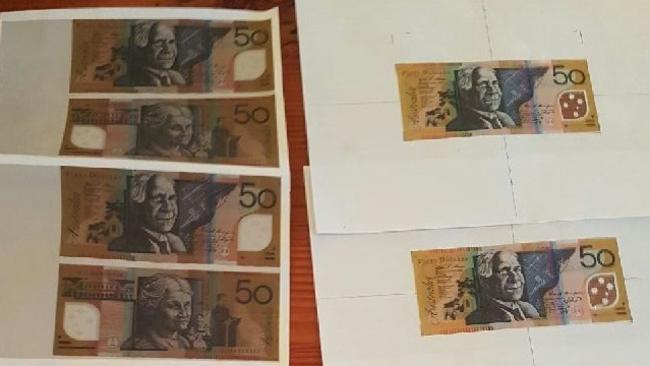 The bills have been found in areas like Southport, Surfers Paradise and Parkwood. Photo: supplied