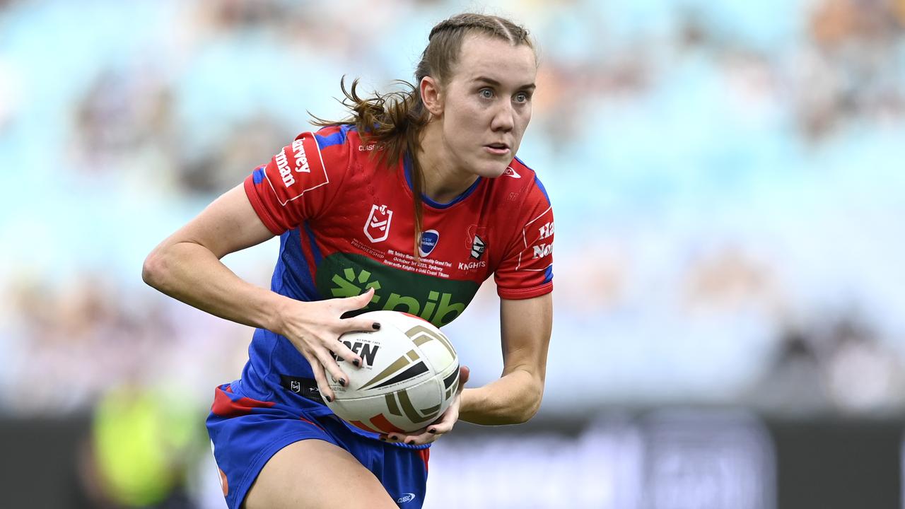 NRLW 2023 GF Newcastle Knights Women v Gold Coast Titans Women - Tamika Upton NRL PHOTOS