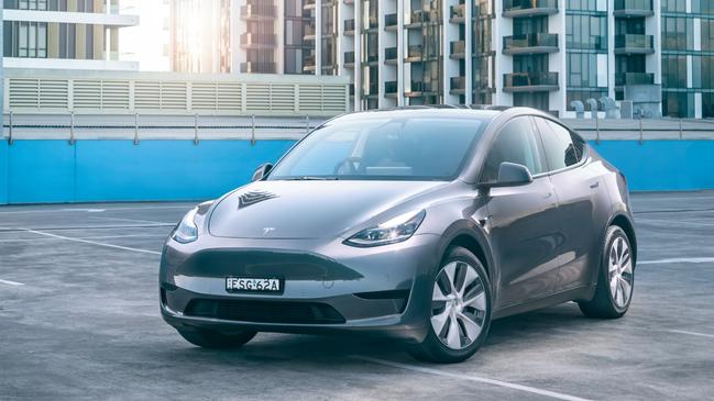 Tesla says electric vehicles could revive the Australian car industry. Picture: Thomas Wielecki.