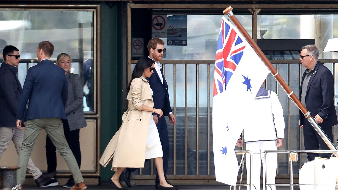 Meghan and Harry are now on their way to the Opera House.