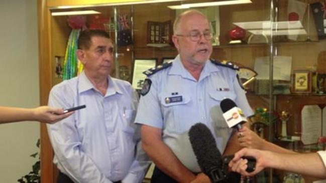 Press conference on Bundaberg floods 