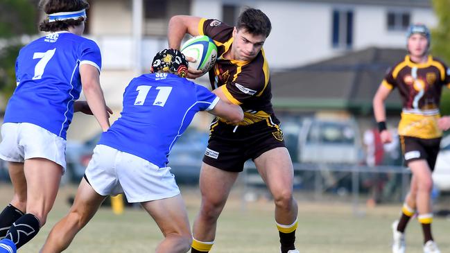 Padua College player Mitch RogersAIC First XV rugby between Padua College and St Edmund's CollegeSaturday May 13, 2023. Picture, John Gass