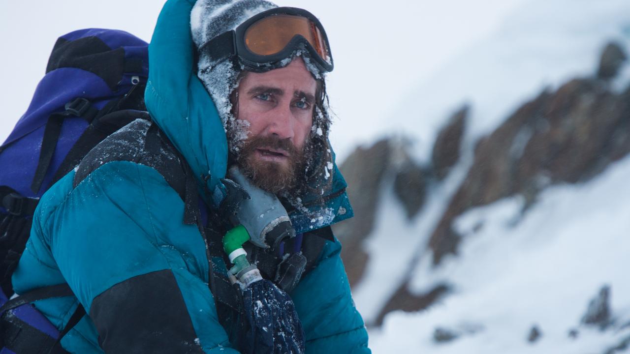Gyllenhaal in a scene from the movie Everest. Picture: Universal Pictures