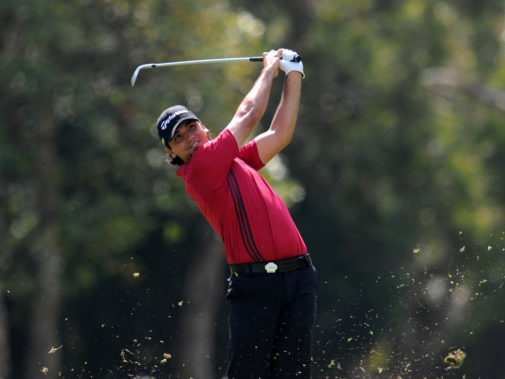 Jason Day is returning to play in Australia. Picture: AAP Image/Dave Hunt